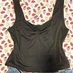 Elegant Black Women's Top